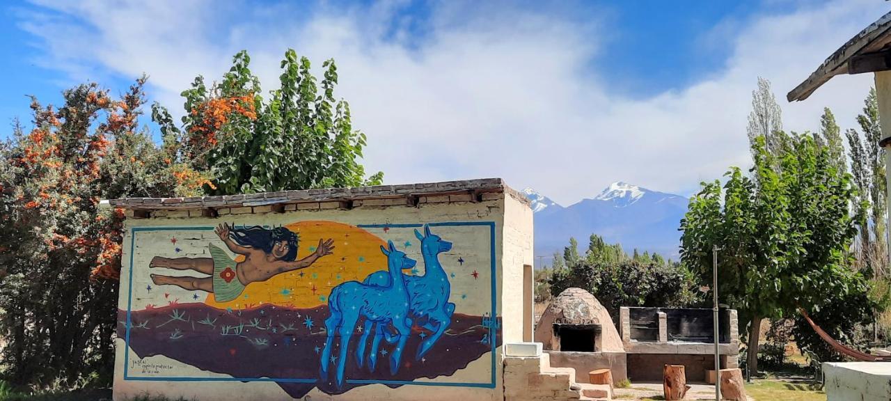Aire De Barreal Hostel Andino Dış mekan fotoğraf