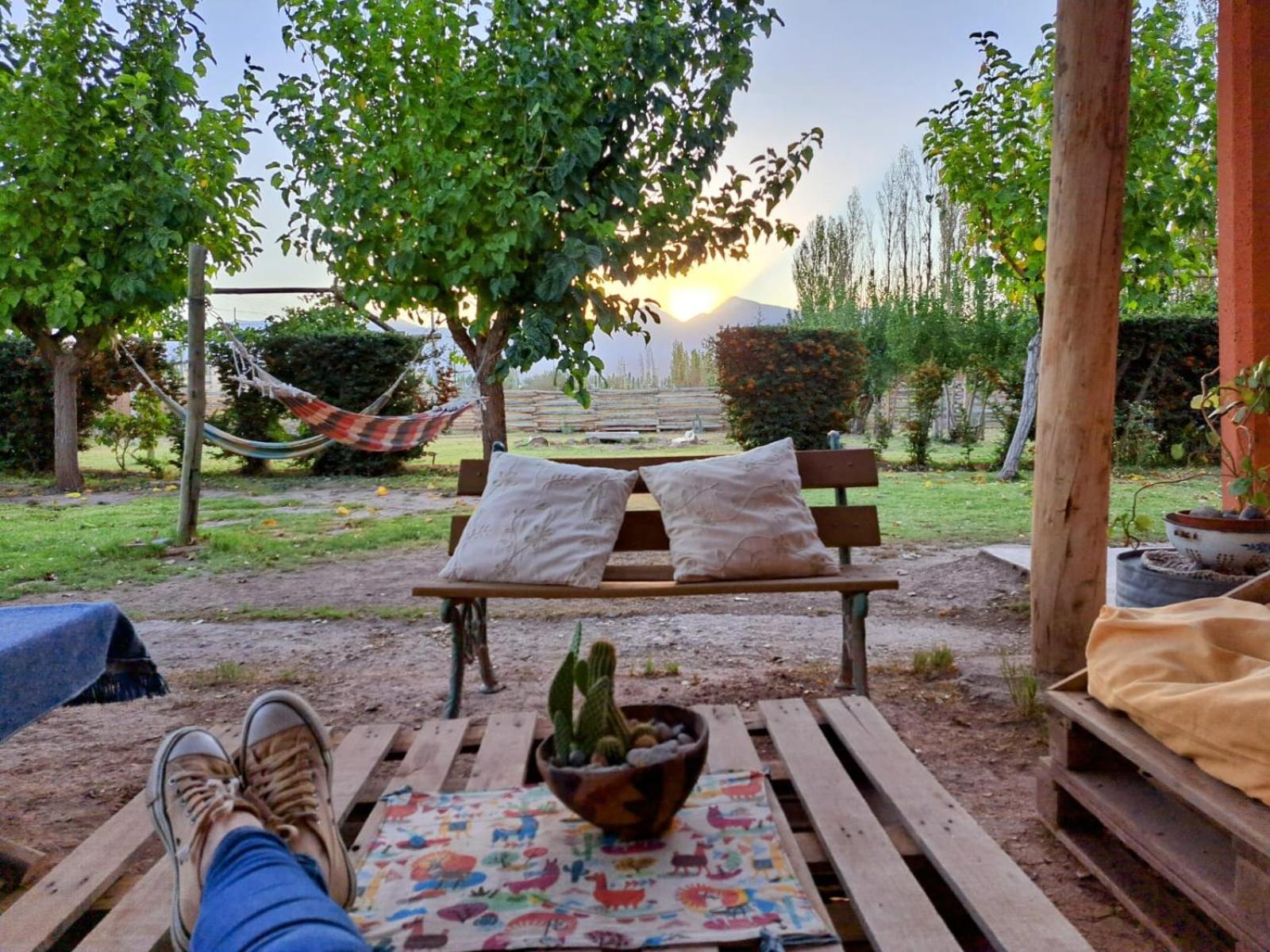 Aire De Barreal Hostel Andino Dış mekan fotoğraf