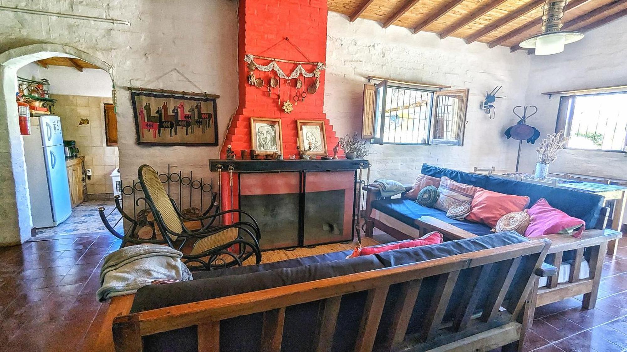 Aire De Barreal Hostel Andino Dış mekan fotoğraf