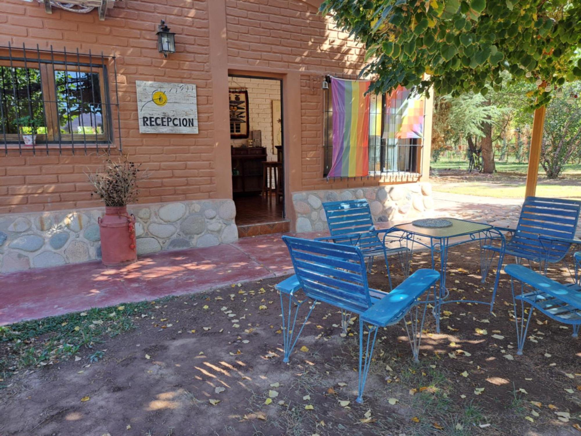 Aire De Barreal Hostel Andino Dış mekan fotoğraf